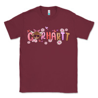 Burgundy carhartt cow valentines day Classic Tee - MaliasSmallBusiness