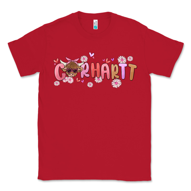 Carhartt Cow Valentines Day Classic Tee by MaliasSmallBusiness | Teevron