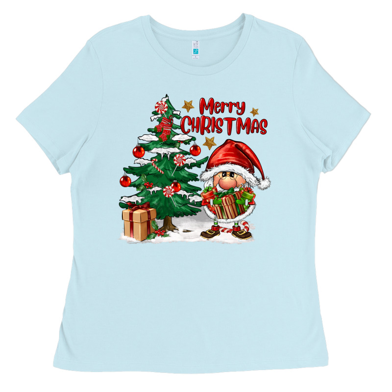 Merry Christmas Gnomes Ladies Tee by FaDigitalArtStudio | Teevron