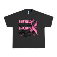 Pigment Black friends dont let friends fight cancer alone Urban Heavy Tee - MaliasSmallBusiness