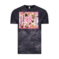 Cloud Black cafecito y chisme Vintage Tee - JahusDesignShop