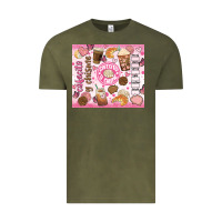 Vintage Olive cafecito y chisme Vintage Tee - JahusDesignShop