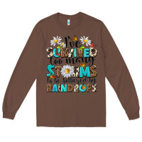 Chestnut ive survived too many storms to be bothered by rai Long Sleeve Tee - NancyCooperArtShop