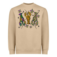 Mushroom mardi gras crawfish Heavyweight Sweatshirt - MaliasSmallBusiness