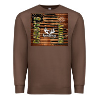 Chestnut daddy's hunting buddy Premium Sweatshirt - TumblerDesignByShophia