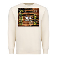 Daddy's Hunting Buddy Premium Sweatshirt | Teevron