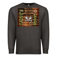 Smoke daddy's hunting buddy Premium Sweatshirt - TumblerDesignByShophia