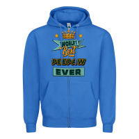True Royal world's best peepaw ever Zipper Hoodie - Jasminsmagicworld