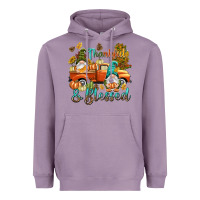 Lavender Fall Thankful and blessed Heavyweight Hoodie - NancyCooperArtShop