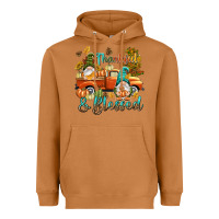 Meerkat Fall Thankful and blessed Heavyweight Hoodie - NancyCooperArtShop