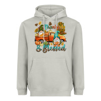 Moon Dust Fall Thankful and blessed Heavyweight Hoodie - NancyCooperArtShop