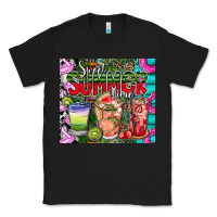 Black summer time Classic Tee - CowhideDigitalArt