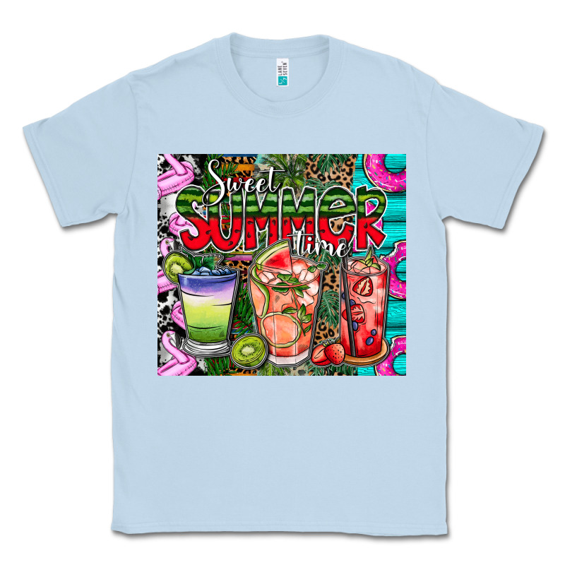 Summer Time Classic Tee by CowhideDigitalArt | Teevron