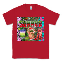 Red summer time Classic Tee - CowhideDigitalArt