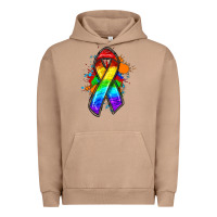Pigment Burro Pride ribbon Urban Hoodie - FaDigitalArtStudio