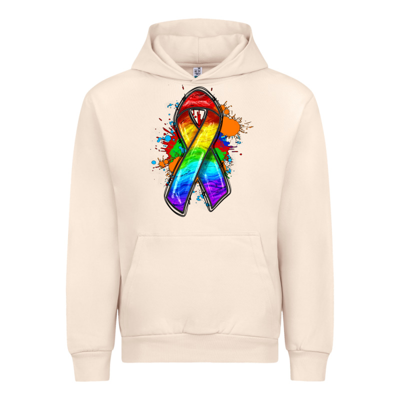 Pride Ribbon Urban Hoodie by FaDigitalArtStudio | Teevron