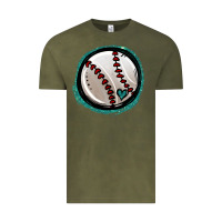 Vintage Olive glitter baseball Vintage Tee - Jasminsmagicworld