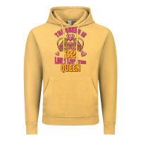 Vintage Mustard the queen is 32 long live the queen kopya Vintage Hoodie - Jasminsmagicworld