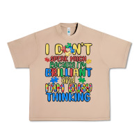 Burro dont speak much because im brilliant Urban Heavy Tee - MaliasSmallBusiness