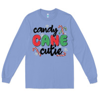 Colony Blue candy cane cutie Long Sleeve Tee - MaliasSmallBusiness