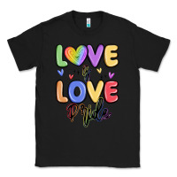 Black love is love pride Classic Tee - MaliasSmallBusiness