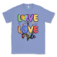 Colony Blue love is love pride Classic Tee - MaliasSmallBusiness