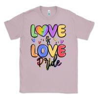 Lilac love is love pride Classic Tee - MaliasSmallBusiness