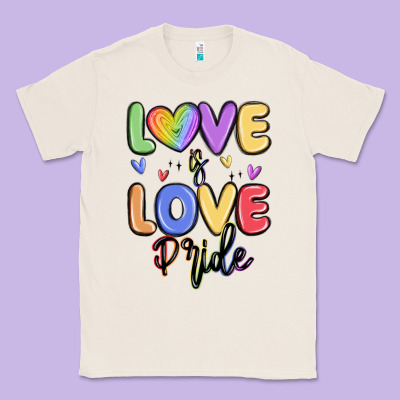 Love Is Love Pride Classic Tee Designed By Maliassmallbusiness