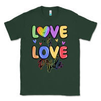 Sports Green love is love pride Classic Tee - MaliasSmallBusiness
