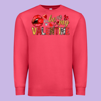 Be My Valentine Valentine's Day Premium Sweatshirt Designed By Howdyjamesfarm