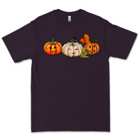 Plum pumpkins face Premium Tee - AdoDesignShop