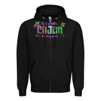 Black got a little cajun in my soul Zipper Hoodie - Jasminsmagicworld