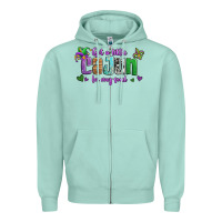 Seafoam got a little cajun in my soul Zipper Hoodie - Jasminsmagicworld