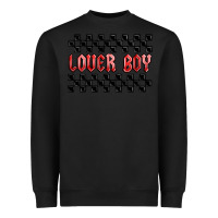 Black lover boy Heavyweight Sweatshirt - MaliasSmallBusiness