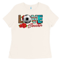 Bone love soccer Ladies Tee - HRA Design Shop