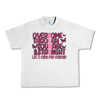 Lunar Rock overcome through courage strength  malia Urban Heavy Tee - MaliasSmallBusiness