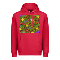 Cardinal Mardi Gras Crabs and lemons tumbler Premium Hoodie - HowdyJamesFarm