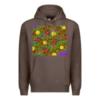 Coffee Mardi Gras Crabs and lemons tumbler Premium Hoodie - HowdyJamesFarm