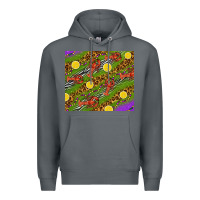 Rock Mardi Gras Crabs and lemons tumbler Premium Hoodie - HowdyJamesFarm