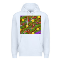 White Mardi Gras Crabs and lemons tumbler Premium Hoodie - HowdyJamesFarm