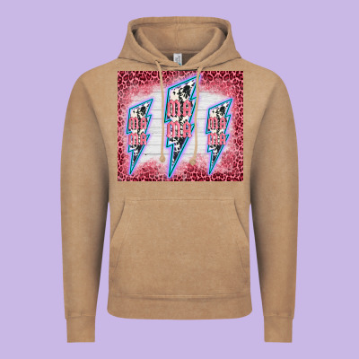 Western Mama Vintage Hoodie Designed By Barkaloodesign
