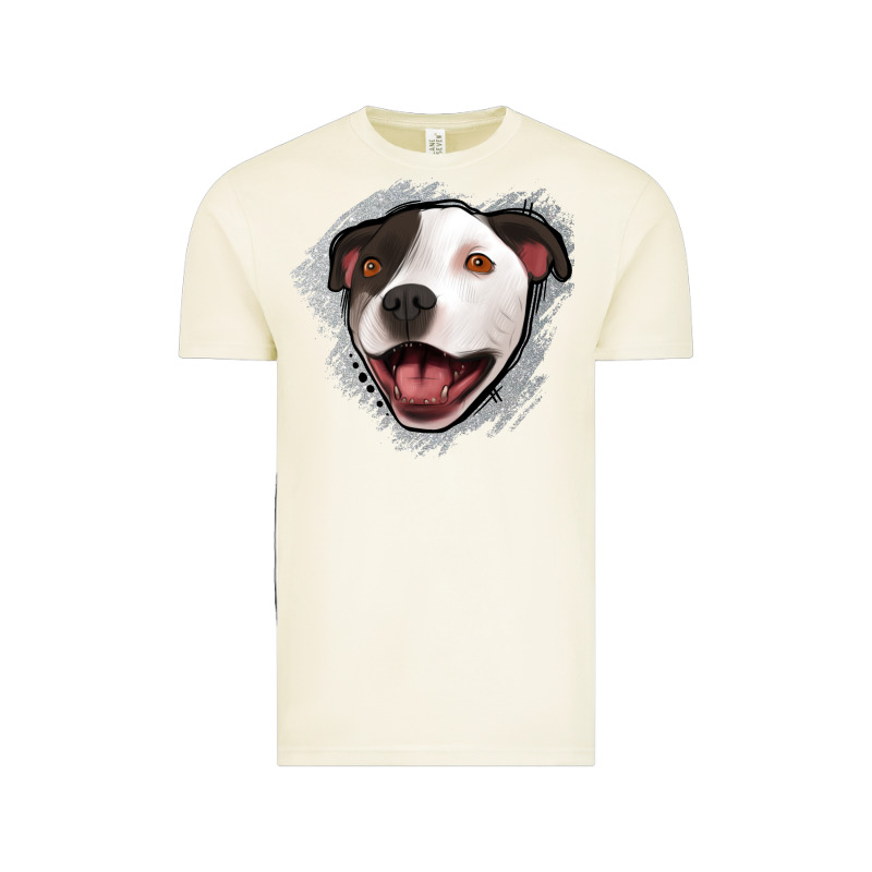 Pittbull Gray Glitter Vintage Tee by Jasminsmagicworld | Teevron