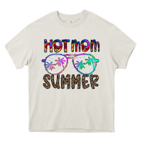 Cream hot mom summer Heavy Core Tee - CowhideDigitalArt