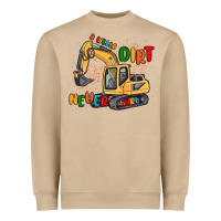 Mushroom a little dirt never hurt Heavyweight Sweatshirt - MaliasSmallBusiness
