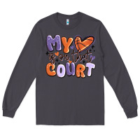 Smoke my heart is on that court Long Sleeve Tee - MaliasSmallBusiness
