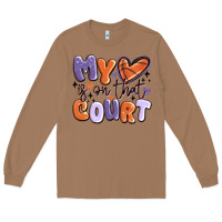 My Heart Is On That Court Long Sleeve Tee | Teevron