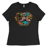 Black western design Ladies Tee - SublimationCraftShop