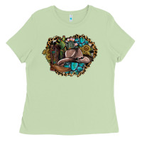 Matcha western design Ladies Tee - SublimationCraftShop
