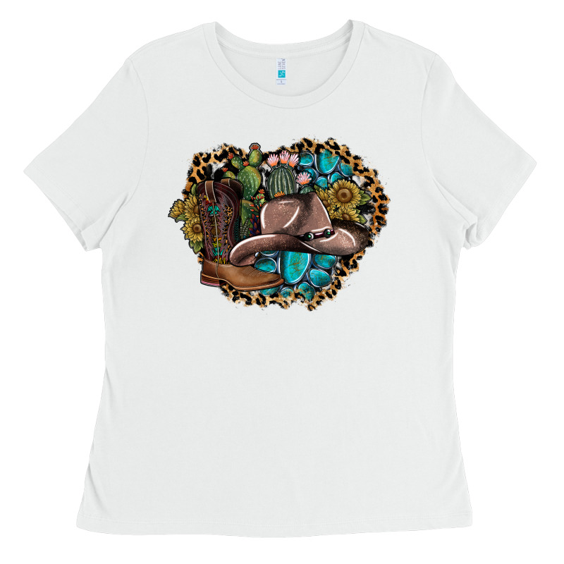Western Design Ladies Tee by SublimationCraftShop | Teevron