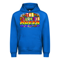 Cobalt the future is queer Urban Hoodie - FaDigitalArtStudio